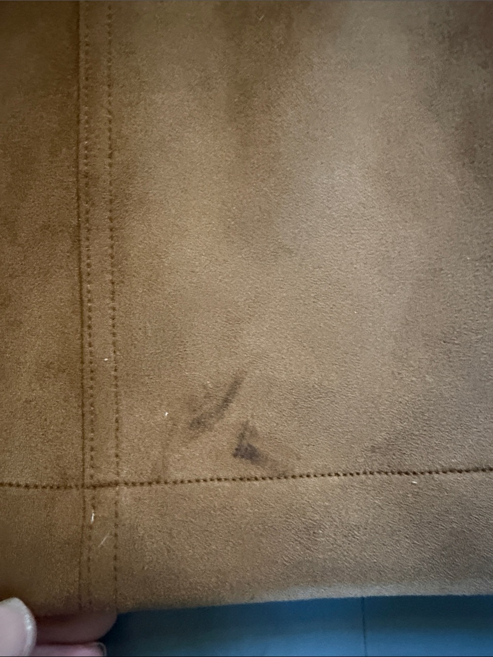 Ann Taylor Camel Panel A-Line Mini Skirt - Picture 5 of 6